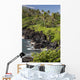 Hawaii, Maui, Hana, The Black Sand Beach of Waianapanapa Wall Mural