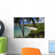 A sunny view of Hamoa Beach with clear ocean on a calm day Wall Mural