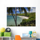A sunny view of Hamoa Beach with clear ocean on a calm day Wall Mural