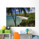 A sunny view of Hamoa Beach with clear ocean on a calm day Wall Mural