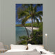 A sunny view of Hamoa Beach with clear ocean on a calm day Wall Mural