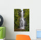 Hawaii, Maui, Wailua Falls, Large falls with lush foliage Wall Mural
