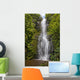 Hawaii, Maui, Wailua Falls, Large falls with lush foliage Wall Mural