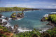 Hawaii, Maui, Hana, View of the Waianapanapa coastline Wall Mural
