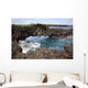 Hawaii, Maui, Hana, Lava rock formation arches over ocean Wall Mural