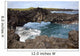 Hawaii, Maui, Hana, Lava rock formation arches over ocean Wall Mural
