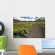 Hawaii, Maui, Haleakala, The hiking trail through the Volcanic Crater Wall Mural