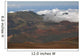 Hawaii, Maui, Haleakala crater Wall Mural