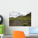 Hawaii, Maui, Haleakala, The hiking trail through the Volcanic Crater Wall Mural