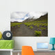 Hawaii, Maui, Haleakala, The hiking trail through the Volcanic Crater Wall Mural