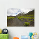 Hawaii, Maui, Haleakala, The hiking trail through the Volcanic Crater Wall Mural