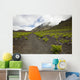 Hawaii, Maui, Haleakala, The hiking trail through the Volcanic Crater Wall Mural