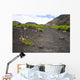Hawaii, Maui, Haleakala, The hiking trail through the Volcanic Crater Wall Mural