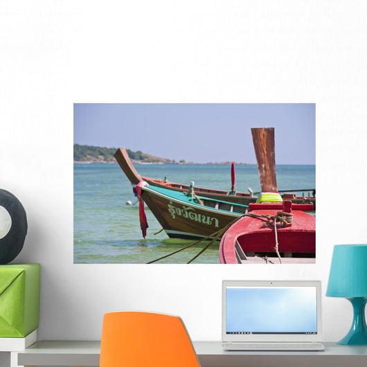 Land in distance Wall Mural