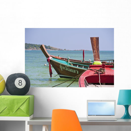 Land in distance Wall Mural
