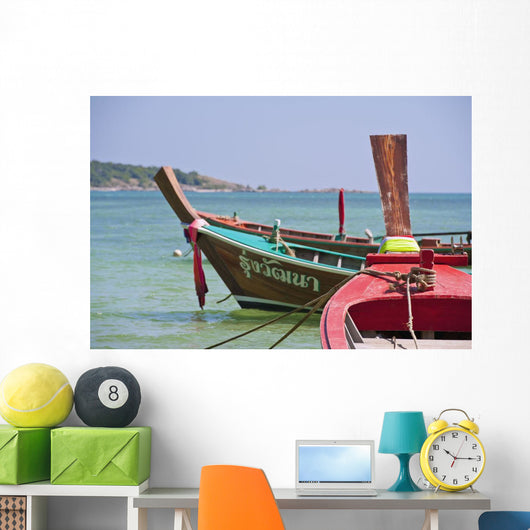 Land in distance Wall Mural