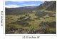 Hawaii, Maui, Haleakala, The hiking trail through the Volcanic Crater Wall Mural