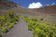 Hawaii, Maui, Haleakala, The hiking trail through the Volcanic Crater Wall Mural