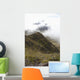 Hawaii, Maui, Haleakala Switchbacks through clouds Wall Mural