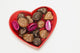 Valentines Heart-shaped Tray with Wall Decal