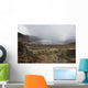 Hawaii, Maui, Haleakala, Crater, A bright, colorful rainbow Wall Mural