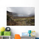 Hawaii, Maui, Haleakala, Crater, A bright, colorful rainbow Wall Mural
