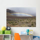 Hawaii, Maui, Haleakala, Crater, A bright, colorful rainbow Wall Mural