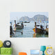 Mountains in distance Wall Mural