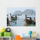Mountains in distance Wall Mural