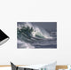 Hawaii, Big powerful wave break Wall Mural
