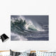 Hawaii, Big powerful wave break Wall Mural