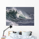 Hawaii, Big powerful wave break Wall Mural