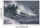 Hawaii, Big powerful wave break Wall Mural