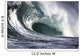 Hawaii, Big powerful wave break Wall Mural
