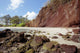 A sunny view of Koki Beach on a calm day Wall Mural