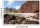 A sunny view of Koki Beach on a calm day Wall Mural