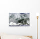 Hawaii, Big powerful wave break Wall Mural