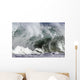 Hawaii, Big powerful wave break Wall Mural