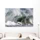 Hawaii, Big powerful wave break Wall Mural