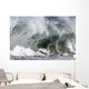 Hawaii, Big powerful wave break Wall Mural
