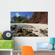 A sunny view of Koki Beach on a calm day Wall Mural