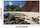 A sunny view of Koki Beach on a calm day Wall Mural