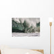 Hawaii, Big powerful wave break Wall Mural