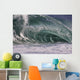 Hawaii, Big powerful wave break Wall Mural