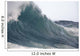 Hawaii, Big powerful wave break Wall Mural