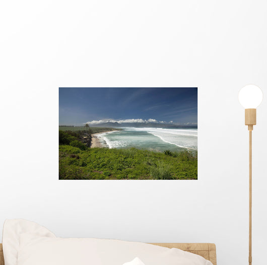 Hawaii, Maui, A coastal view of Hookipa Beach Wall Mural