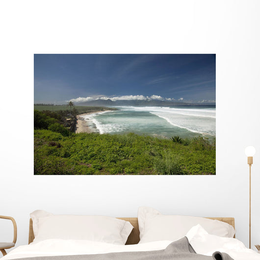 Hawaii, Maui, A coastal view of Hookipa Beach Wall Mural