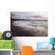 Hawaii, Maui, Hana, Dramatic seascape of Hana's black sand beach Wall Mural