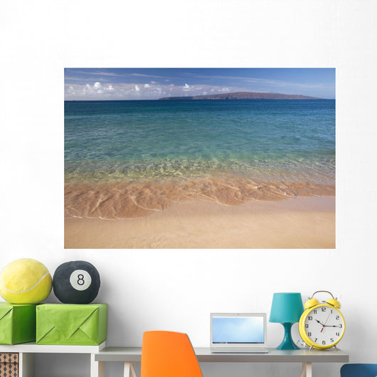 Hawaii, Maui, View from Makena Beach Wall Mural
