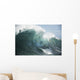 Hawaii, Big powerful wave break Wall Mural